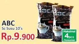 Promo Harga ABC Kopi per 10 sachet - Yogya