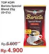Promo Harga Top Coffee Barista Special Blend per 6 pcs 25 gr - Indomaret