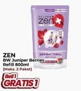 Promo Harga ZEN Anti Bacterial Body Wash Red Shiso Juniper Berries 900 ml - Yogya