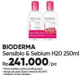 Promo Harga Bioderma Sensibio & Sebium H20  - Guardian