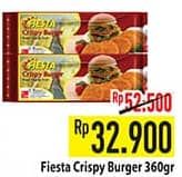 Promo Harga Fiesta Crispy Burger 360 gr - Hypermart