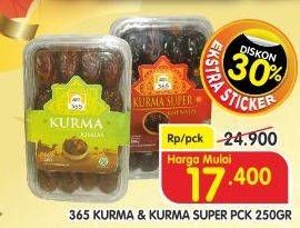 Promo Harga 365 Kurma Super 250 gr - Superindo