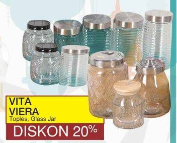 Promo Harga Vita / Viera Toples & Glass Jar  - Yogya