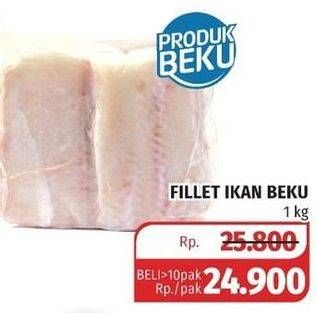 Promo Harga Fillet Ikan Beku 1 kg - Lotte Grosir