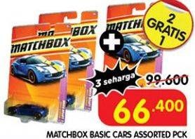 Promo Harga Matchbox Car Collection BASIC CAR  - Superindo