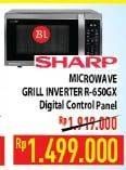 Promo Harga SHARP R-650 GX Microwave  - Hypermart