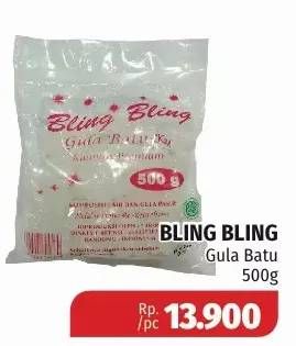 Promo Harga BLING BLING Gula Batu 500 gr - Lotte Grosir