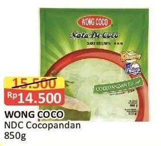 Promo Harga WONG COCO Nata De Coco Cocopandan 850 gr - Alfamart