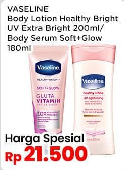 Promo Harga Vaseline Healthy Bright Lotion  - Indomaret