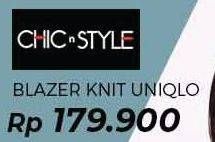 Promo Harga Chic N Style Blazer Knit Uniqlo  - Yogya