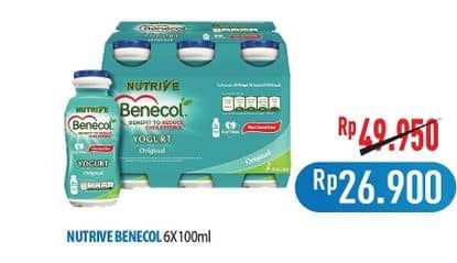 Promo Harga Nutrive Benecol Smoothies per 6 botol 100 ml - Hypermart