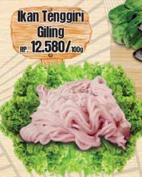 Promo Harga Ikan Tenggiri Giling per 100 gr - Yogya