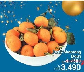 Promo Harga Jeruk Shantang per 100 gr - LotteMart
