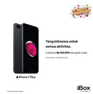 Promo Harga APPLE iPhone 7 Plus | 5.5 inci - Kamera 12MP 7MP  - iBox
