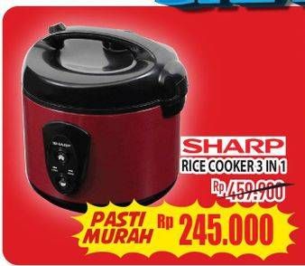 Promo Harga Sharp Rice Cooker  - Hypermart