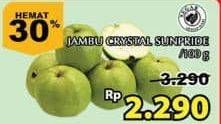 Promo Harga SUNPRIDE Jambu Crystal per 100 gr - Giant