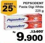 Promo Harga PEPSODENT Pasta Gigi Pencegah Gigi Berlubang White 225 gr - Giant