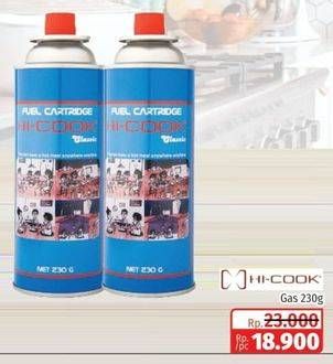 Promo Harga Hicook Tabung Gas (Gas Cartridge) 230 gr - Lotte Grosir