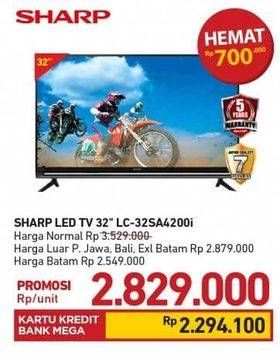 Promo Harga SHARP LC-32SA4200i | LED TV  - Carrefour