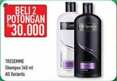 Promo Harga TRESEMME Shampoo All Variants per 2 botol 340 ml - Hypermart