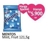 Promo Harga MENTOS Candy Mint, Fruit 121 gr - Alfamidi