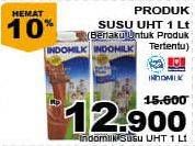 Promo Harga INDOMILK Susu UHT 1000 ml - Giant