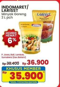 Promo Harga Indomaret/Larisst Minyak Goreng  - Indomaret