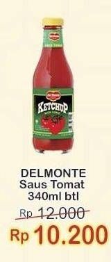 Promo Harga DEL MONTE Saus Tomat 340 ml - Indomaret