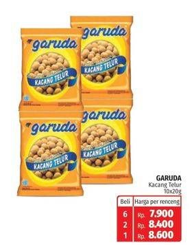Promo Harga GARUDA Kacang Telur per 10 bungkus 20 gr - Lotte Grosir