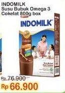 Promo Harga Indomilk Susu Bubuk Omega 3 Cokelat 800 gr - Indomaret