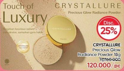 Promo Harga WARDAH Crystallure Precious Glow Radiance Powder  - Guardian