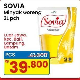 Promo Harga Sovia Minyak Goreng 2000 ml - Indomaret