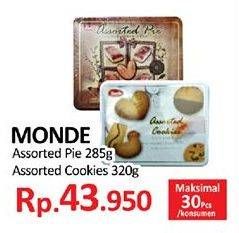 Promo Harga MONDE Assorted Cookies 320 gr - Yogya