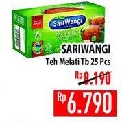 Promo Harga Sariwangi Teh Melati 25 pcs - Hypermart