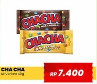 Promo Harga Delfi Cha Cha Chocolate All Variants 40 gr - Yogya