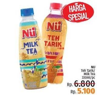 Promo Harga NU Milk Tea / Teh Tarik 330 ml - LotteMart