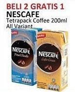 Promo Harga Nescafe Ready to Drink All Variants 200 ml - Alfamidi