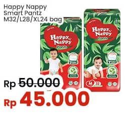 Promo Harga Happy Nappy Smart Pantz Diaper XL24, M32, L28 24 pcs - Indomaret