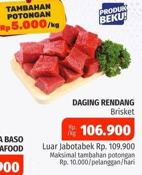 Promo Harga Daging Rendang Sapi  - Lotte Grosir