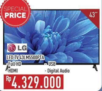 Promo Harga LG 43LM5500PTA FHD TV  - Hypermart