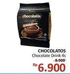 Promo Harga Chocolatos Chocolate Bubuk 4 pcs - Alfamidi