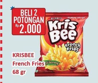 Promo Harga KRISBEE French Fries per 2 pouch 68 gr - Hypermart