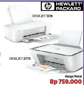 Promo Harga HP 1216 | Printer DeskJet Ink Advantage/DeskJet Ink Advantage 2775 All-in-One Printer  - COURTS