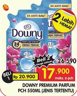 Promo Harga Downy Premium Parfum 550 ml - Superindo