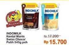 Promo Harga Indomilk Susu Kental Manis Cokelat, Plain 545 gr - Indomaret