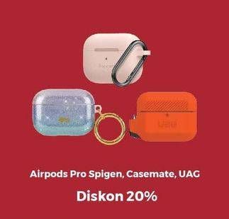 Promo Harga Airpods Pro Spigen/Casemate/UAG  - Erafone