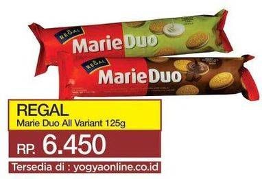 Promo Harga REGAL Marie Duo All Variants 125 gr - Yogya