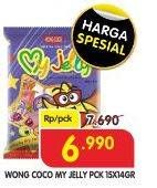 Promo Harga WONG COCO My Jelly per 15 pcs 14 gr - Superindo