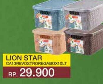 Promo Harga LION STAR Revo Container Box CA-13 10 ltr - Yogya