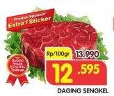 Promo Harga Daging Sengkel (Shankle) per 100 gr - Superindo